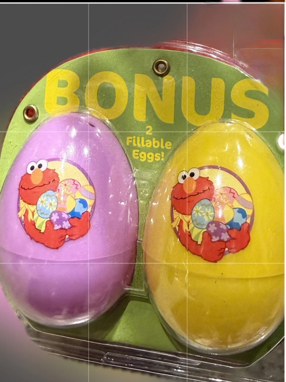 NWT, Sesame Street Elmo Plush Easter Basket.